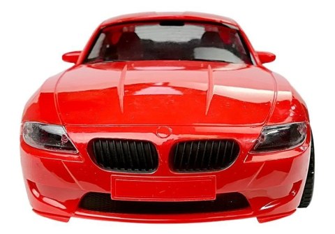 ZESTAW POJAZDÓW POMARAŃCZOWY MONSTER TRUCK CZERWONE BMW LAWETA 58 CM