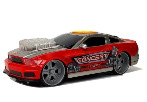 AUTO DJ Z PANELEM I GŁOŚNIKI MUZYKA ŚWIATŁA