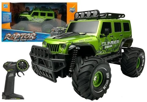 AUTO ZDALNIE STEROWANE R/C JEEP ZIELONY 2.4G