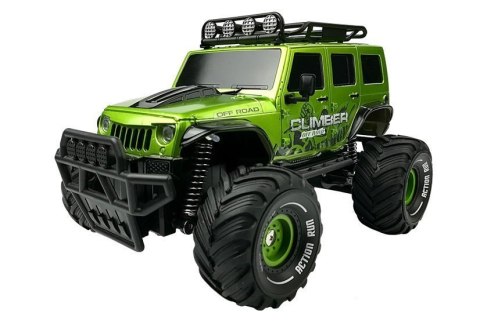 AUTO ZDALNIE STEROWANE R/C JEEP ZIELONY 2.4G