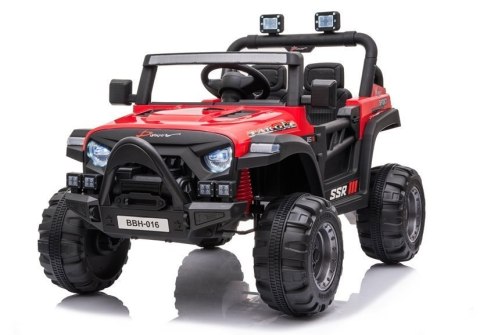 AUTO NA AKUMULATOR BBH-016 CZERWONY