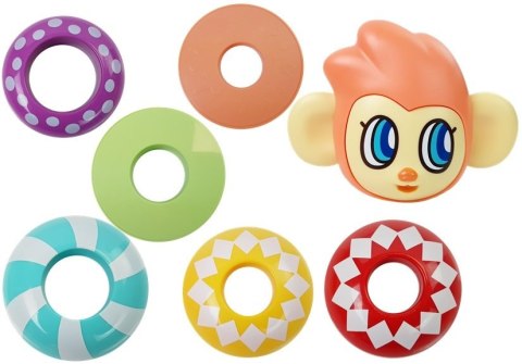 EDUKACYJNA PIRAMIDKA MAŁPKA Z DŹWIĘKAMI, NAUKA LICZB