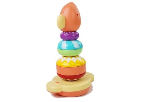 EDUKACYJNA PIRAMIDKA MAŁPKA Z DŹWIĘKAMI, NAUKA LICZB