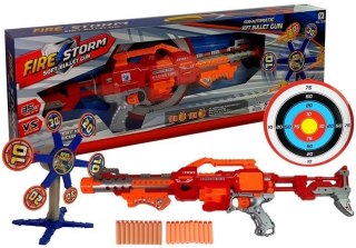 KARABIN NA PIANKOWE STRZAŁKI Z TARCZĄ OBROTOWY CEL 66 CM