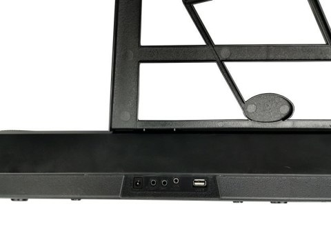 KEYBOARD ORGANY 328-06 MIKROFON ZASILACZ CZARNY