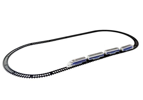 KOLEJKA POCIĄG PENDOLINO TORY NA BATERIE Z DŹWIĘKIEM I ŚWIATŁEM