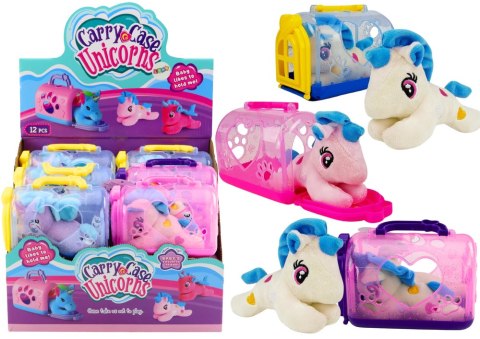 MAŁY JEDNOROŻEC Z TRANSPORTEREM MASKOTKA