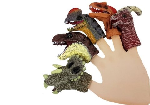 NAKŁADKI NA PALCE DINOZAURY 5 ELEMENTÓW