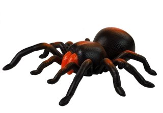 OGROMNY PAJĄK NA BATERIE ZDALNIE STEROWANY R/C CZARNO -POMARAŃCZOWY