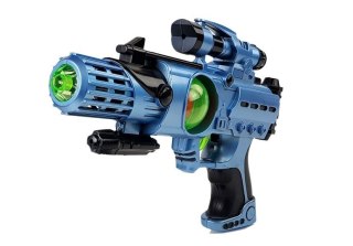 PISTOLET LASEROWY MASKA WOJOWNIKA KOSMOSU ZESTAW