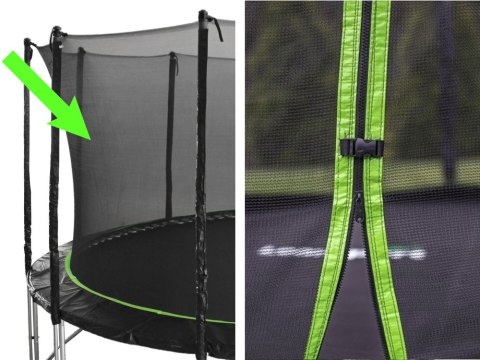 SIATKA WEWNĘTRZNA DO TRAMPOLINY 10FT LEAN SPORT PRO