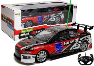 SPORTOWE AUTKO ZDALNIE STEROWANE R/C 27MHZ CZERWONE