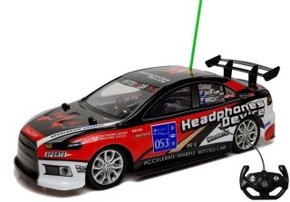 SPORTOWE AUTKO ZDALNIE STEROWANE R/C 27MHZ CZERWONE