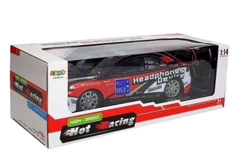 SPORTOWE AUTKO ZDALNIE STEROWANE R/C 27MHZ CZERWONE