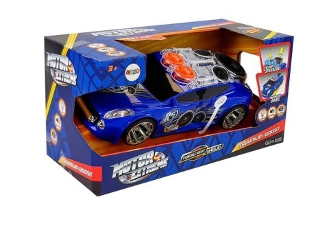 SPORTOWE AUTO DJ Z GŁOŚNIKAMI NA DACHU MUZYKA ŚWIATŁA