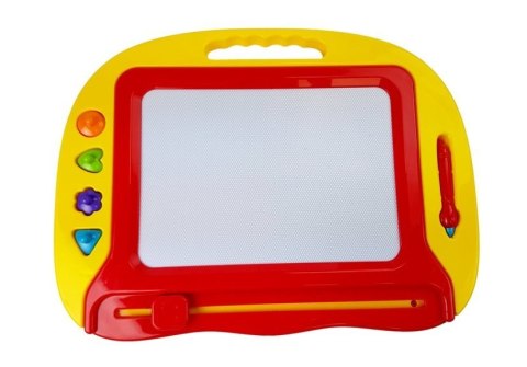 TABLICA ZNIKOPIS CZERWONY Z PIECZĄTKAMI