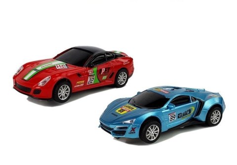 TOR WYŚCIGOWY 1:43 2 AUTKA TOP TURBO ŚWIATŁA 7,6 M DŁUGOŚCI