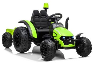 TRAKTOR NA AKUMULATOR Z PRZYCZEPĄ HZB-200 ZIELONY