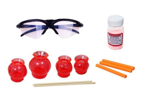 ZESTAW EDUKACYJNY CHEMICZNE KULKI PIŁKI DIY