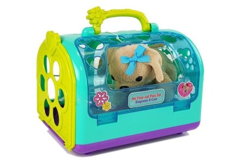 ZESTAW WETERYNARZ Z PIESKIEM I TRANSPORTEREM