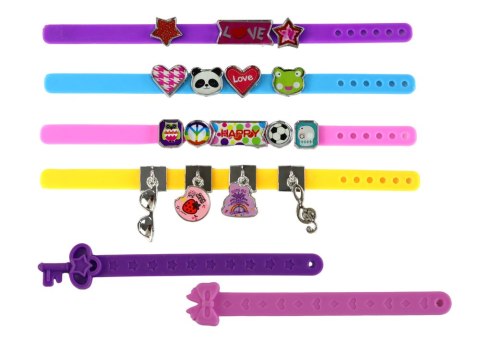 ZESTAW DO BIŻUTERII BRANSOLETEK ZAWIESZEK LITERKI DIY