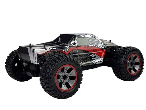 AUTO TERENOWE OFF-ROAD ZDALNIE STEROWANE CZERWONE 1:10 40 KM/H
