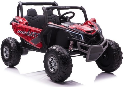 AUTO NA AKUMULATOR BUGGY UTV-MX CZERWONY SPIDER LAKIER