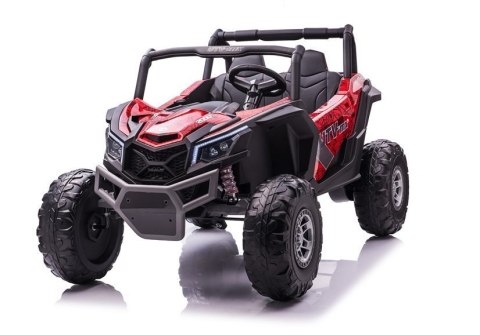 AUTO NA AKUMULATOR BUGGY UTV-MX CZERWONY SPIDER LAKIER