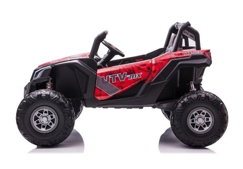 AUTO NA AKUMULATOR BUGGY UTV-MX CZERWONY SPIDER LAKIER