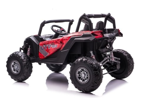 AUTO NA AKUMULATOR BUGGY UTV-MX CZERWONY SPIDER LAKIER