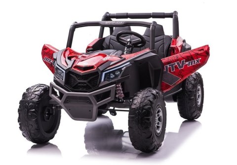 AUTO NA AKUMULATOR BUGGY UTV-MX CZERWONY SPIDER LAKIER