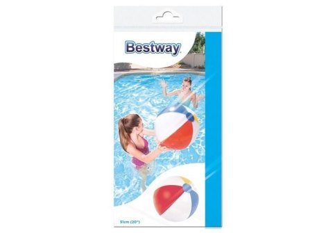 DMUCHANA PIŁKA PLAŻOWA DLA DZIECI 51 CM BESTWAY 31021