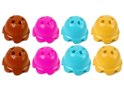 GRA ZRĘCZNOŚCIOWA LODY W WAFELKU KOLOROWA PIRAMIDKA UŁÓŻ WIEŻĘ DLA CAŁEJ RODZINY