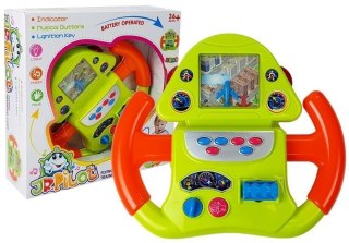 INTERAKTYWNY SYMULATOR LOTÓW KIEROWNICA EFEKTY DŹWIĘKOWE ŚWIETLNE