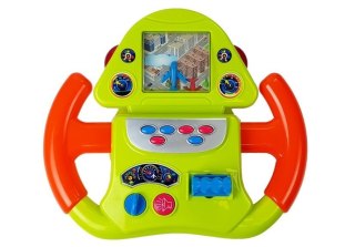 INTERAKTYWNY SYMULATOR LOTÓW KIEROWNICA EFEKTY DŹWIĘKOWE ŚWIETLNE