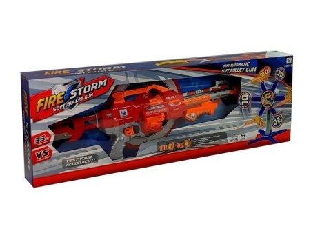 KARABIN NA PIANKOWE STRZAŁKI Z TARCZĄ OBROTOWY CEL 66 CM