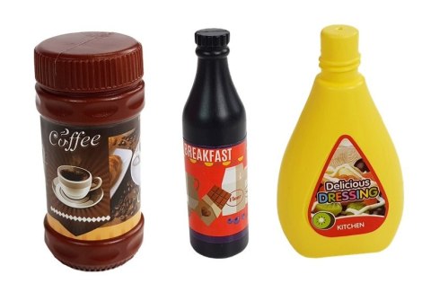 KUCHNIA WODA GARNKI ARTYKUŁY SPOŻYWCZE NA BATERIE DŹWIĘK RÓŻOWA