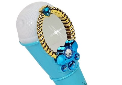 MAGICZNE LUSTRO Z MIKROFONEM NIEBIESKIE USB ŚWIATŁA