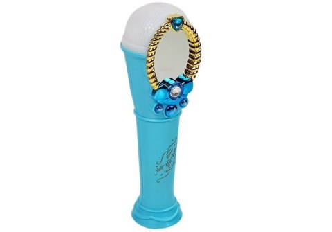 MAGICZNE LUSTRO Z MIKROFONEM NIEBIESKIE USB ŚWIATŁA