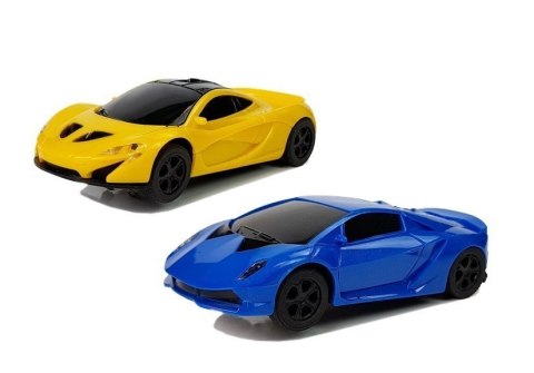 OGROMNY TOR WYŚCIGOWY 2 PĘTLE 1:43 AUTKA PILOT 1020 CM ŚWIATŁA