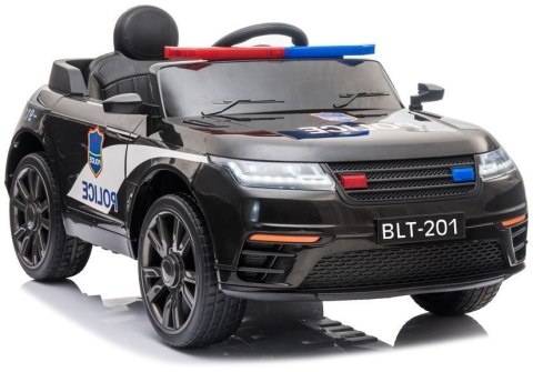 POJAZD NA AKUMULATOR BLT-201 POLICJA CZARNY
