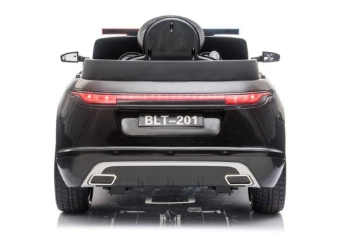 POJAZD NA AKUMULATOR BLT-201 POLICJA CZARNY