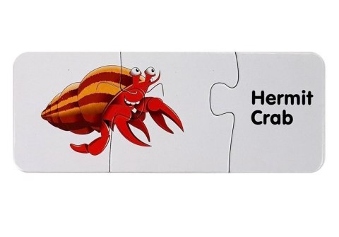 PUZZLE EDUKACYJNE UKŁADANKA ŚWIAT OCEANÓW 10 POŁĄCZEŃ