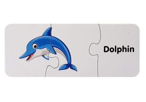 PUZZLE EDUKACYJNE UKŁADANKA ŚWIAT OCEANÓW 10 POŁĄCZEŃ