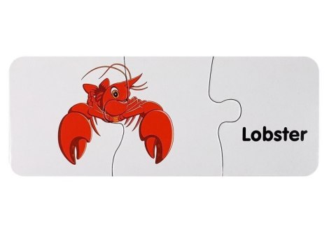 PUZZLE EDUKACYJNE UKŁADANKA ŚWIAT OCEANÓW 10 POŁĄCZEŃ