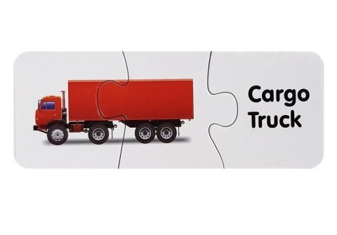 PUZZLE EDUKACYJNE UKŁADANKA TRANSPORT 10 POŁĄCZEŃ