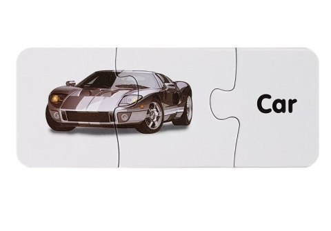 PUZZLE EDUKACYJNE UKŁADANKA TRANSPORT 10 POŁĄCZEŃ