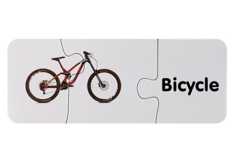 PUZZLE EDUKACYJNE UKŁADANKA TRANSPORT 10 POŁĄCZEŃ