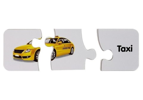 PUZZLE EDUKACYJNE UKŁADANKA TRANSPORT 10 POŁĄCZEŃ
