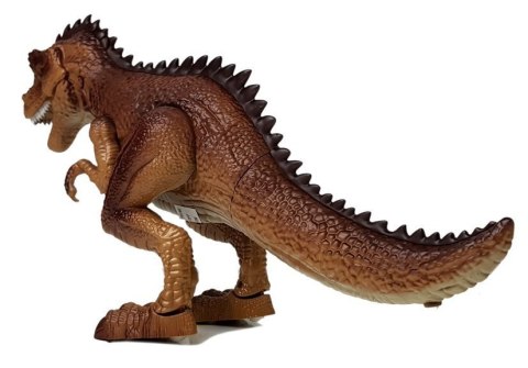 RUCHOMY DINOZAUR TYRANOZAUR PARA WODNA PISTOLET DŹWIĘK ŚWIATŁA